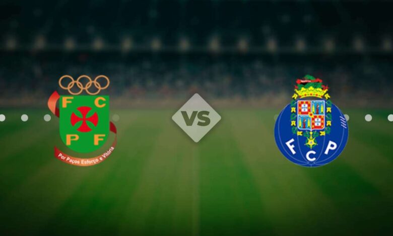 Free prediction for the football match Porto - Pacos de Ferreira